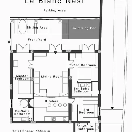 Le Blanc - Two Luxury ヴィラ メッサリア